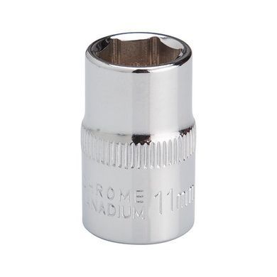 Купить Головка шестигранная 3/8", 11мм, Cr-V. STORM INTERTOOL ET-0411 77694 Торцевые головки, шестигранники и звезды
