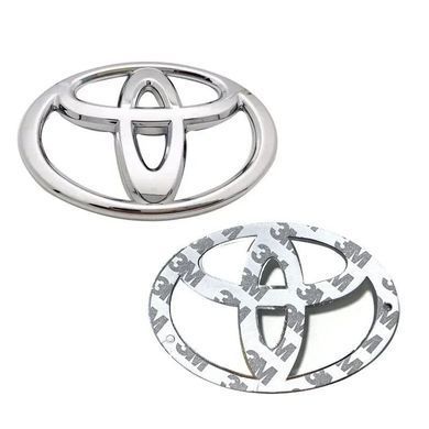 Купити Емблема Toyota Хром 97х64 мм (скотч) 7531160150 90141 Емблеми на іномарки