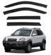 Купити Дефлектори вікон вітровики Hyundai Tucson (JM) 2004-2010 Скотч 3M Voron Glass 41127 Дефлектори вікон Hyundai