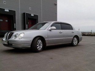 Купити Дефлектори вікон вітровики Kia Opirus 2003 EuroStandard 5886 Дефлектори вікон KIA