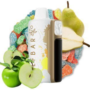 Купити ЕІf Ваг Sour King 30000 Sour Apple Pear Кисле Яблуко Груша 90857 Одноразові системи