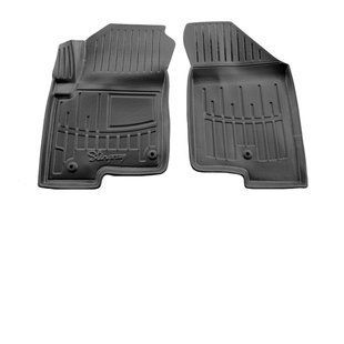 Купити Передні 3D килимки для Jeep Patriot 2007-2016 дві кліпси на водійському 82636 Килимки для Jeep