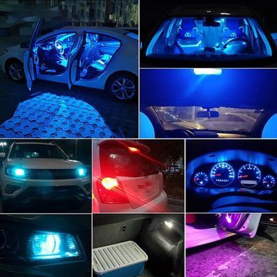 Купить Автолампы светодиодные LED 12V T10 0.5W (Стекло Круглое) Красный Свет 1 шт 63472 Светодиоды - T10 без цоколя