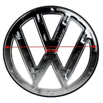 Купити Емблема для Volkswagen T-7 2017-D 178 мм Передня (7E0853601G 2ZZ) 58227 Емблеми на іномарки