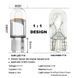 Купить Автолампы светодиодные LED 12V T10 0.5W (Стекло Круглое) Красный Свет 1 шт 63472 Светодиоды - T10 без цоколя - 2 фото из 5