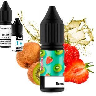 Купити Рідина Самозаміс Flavorlab P1 10ml Kiwi strawberry Полуниця ківі 79799 Рідини FL