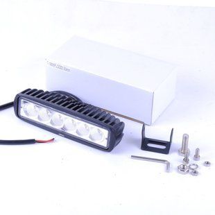 Купить Дополнительная LED фара 18W (3W*6) 10-30V 160x46x57 mm Ближний (07-18W) 1 шт (2569) 8732 Дополнительные LЕD фары
