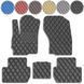 Купить Коврики в салон для Mitsubishi Outlander XL 2007-2012 Экокожа Черные 5 шт (Rombus) 70826 Коврики для Mitsubishi