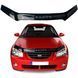Купить Дефлектор капота мухобойка Kia Cerato 2004-2008 Voron Glass 58215 Дефлекторы капота Kia - 1 фото из 3