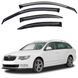 Купити Дефлектори вікон для Skoda Superb 2008-2015 Універсал на скотчі (Acrylic) AMS22008 95023 Дефлектори вікон Skoda - 1 фото из 3