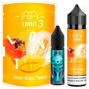Купити Рідина Самозаміс Flavorlab Love IT 60ml 3мг (органіка) Диня Манго Папайя Диня Манго Папайя 79817 Рідини FL