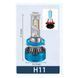 Купити LED лампи автомобільні K10 H1 70W (11600lm 6000K EMC-Драйвер IP68 DC9-24V) 63442 LED Лампи K10 - 2 фото из 10