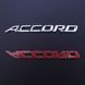 Купити Емблема напис Accord цілісний напис скотч 3M 179 x 15 мм 22194 Емблема напис на іномарки - 2 фото из 2
