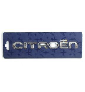 Купить Эмблема надпись Citroen 1NO C5 скотч 135 x 13 мм 36738 Эмблема надпись на иномарки