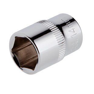 Купити Головка шестигранна 3/8", 14 мм, Cr-V&nbsp;STORM INTERTOOL ET-0414 77697 Торцеві головки, шестигранники та зірки