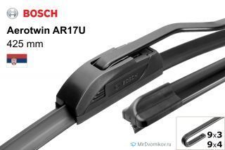 Купити Щетка склоочисника дворник Bosch Aerotwin 650 мм AR26U 1 шт (3397008539) 43034 Двірники безкаркасні