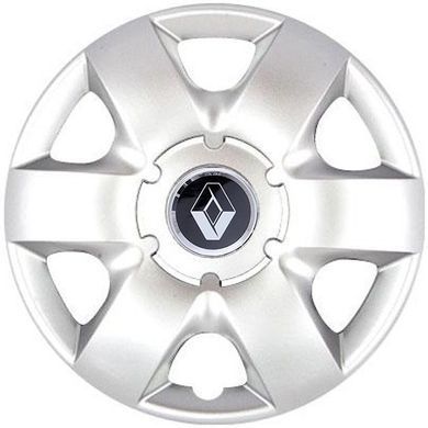 Купити Ковпак колеса з емблемою Renault SKS215 R14 сірий з логотипом на вибір 4 шт 21790 14 SKS
