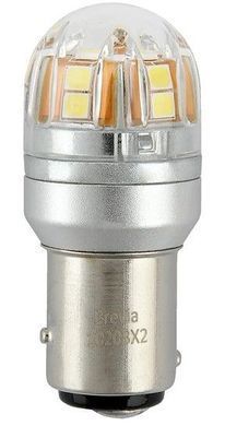 Купить LED автолампа Brevia Spower 12/24V P21/5W 330Lm 15x2835SMD CANbus BAY 15d 2 шт (10203X2) 57560 Светодиоды - Brevia