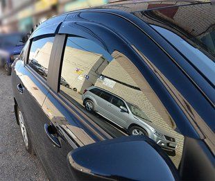 Купить Дефлекторы окон ветровики Citroen C-Elisee Sd 2012 EuroStandart 5839 Дефлекторы окон Citro&euml;n