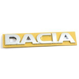 Купити Емблема напис Dacia скотч 3M/1 лялька 151 x 26 мм (8200907776) 36739 Емблема напис на іномарки