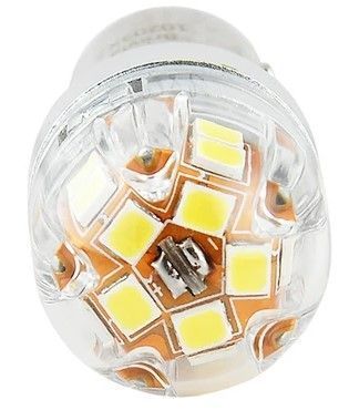 Купить LED автолампа Brevia Spower 12/24V P21/5W 330Lm 15x2835SMD CANbus BAY 15d 2 шт (10203X2) 57560 Светодиоды - Brevia