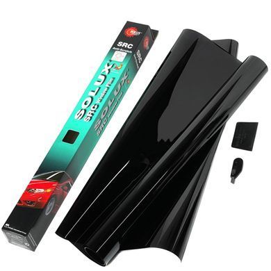 Купить Тонировочная пленка Solux SRC Антицарапин Dark Black 10% 0,5x3м (PCG-10D) 33597 Пленка тонировочная
