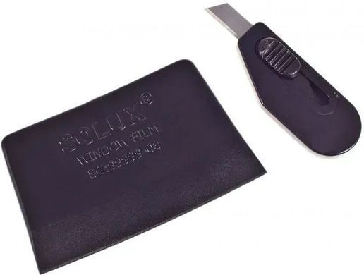 Купить Тонировочная пленка Solux SRC Антицарапин Dark Black 10% 0,5x3м (PCG-10D) 33597 Пленка тонировочная