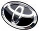 Купити Емблема під склом Toyota Чорна 67х45 мм на скотчі (Завод) 88915 Емблеми на іномарки - 3 фото из 5