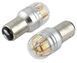 Купить LED автолампа Brevia Spower 12/24V P21/5W 330Lm 15x2835SMD CANbus BAY 15d 2 шт (10203X2) 57560 Светодиоды - Brevia - 5 фото из 5