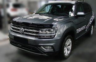 Купити Дефлектор капоту мухобійка Volkswagen Teramont 2017- (SVOTER1712) 6595 Дефлектори капота Volkswagen