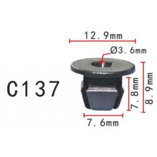 Купити Кліпса під саморіз (OEM 179813881, 179-813-881, 3997391, 14155) (C0137) 73901 Фіксатор під саморіз