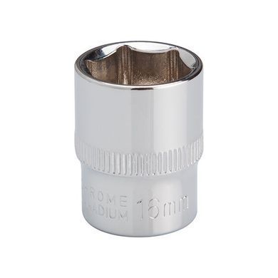 Купити Головка шестигранна 3/8", 16 мм, Cr-V&nbsp;STORM INTERTOOL ET-0416 77699 Торцеві головки, шестигранники та зірки
