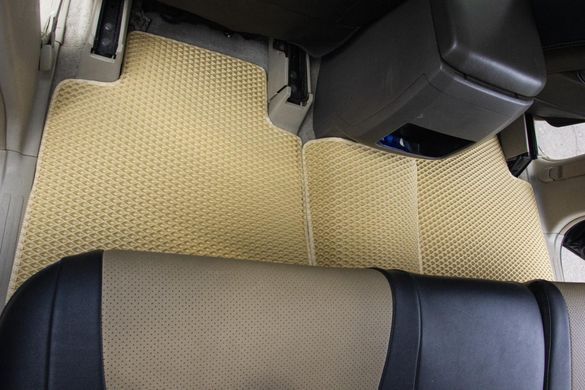Купить Коврики в салон EVA для Toyota Prado 120 2002-2010 (Металлический подпятник) Серые 5 шт 63527 Коврики для Toyota