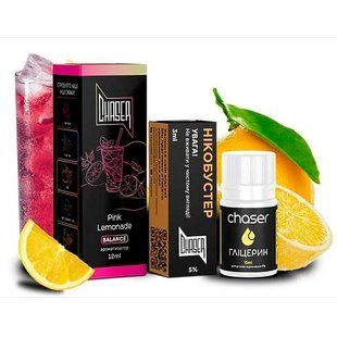 Купити Piдина Chaser Самозаміс Black ULTRA 30ml Pink Lemonade 66982 Рідини від CH