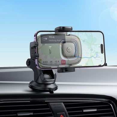 Купить Автодержатель с беспроводной зарядкой REMAX RM-C41+ держит телефон на клейкой поверхности 24667 Автодержатель с беспроводной зарядкой и автозахватом