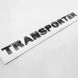 Купить Эмблема надпись TRANSPORTER Черная Глянец 340х25 мм для Volkswagen Пластикна скотче (Завод) 88570 Эмблема надпись на иномарки - 1 фото из 3