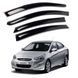 Купити Дефлектори вікон вітровики для Hyundai Accent Solaris 2010-2017 Скотч 3М Voron Glass 43183 Дефлектори вікон Hyundai - 1 фото из 4