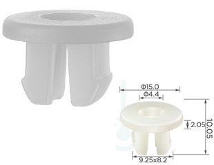 Купити Кліпса під саморіз Infiniti Nissan 57717AC000 Mitsubishi MS480003 Lexus Toyota 9018906134 (C0317) 73905 Фіксатор під саморіз