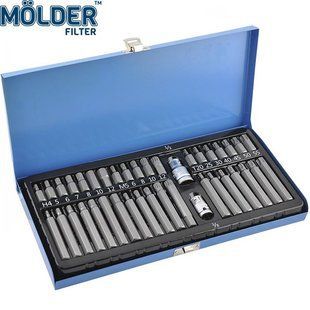 Купить Набор бит Шестигранники и Звездочки Hex Torx Molder 40 предметов Оригинал (MT68040) 57898 Наборы инструментов
