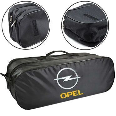 Купить Сумка органайзер техпомощи Opel 53х19х13 2 отделения Черная 63352 Сумки органайзеры