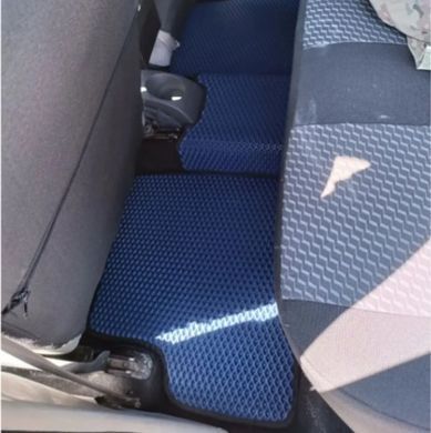 Купить Коврики салон EVA для Dacia Logan 2004-2012 подпятник чёрные красный кант 5 шт 67464 Коврики для Dacia