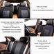 Купити Автомобільні чохли B LUXE MAX Велюр під Алькантару (5 Підголівників) Чорно-Червона нитка 90850 Чохли універсальні - 6 фото из 6