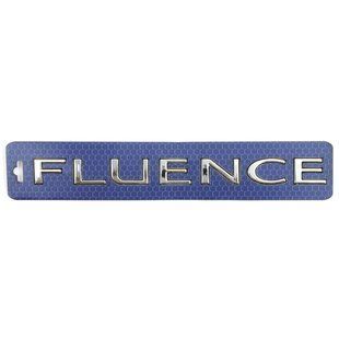 Купить Эмблема надпись Fluence скотч 264 x 24 мм 2012- 36743 Эмблема надпись на иномарки