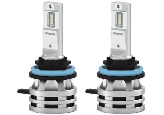 Купить LED лампы автомобильные Narva H11 радиатор кулер 8000Lm 24W / 6500K / IP67 / 8-48V 2 шт (180483000) 26231 LED Лампы Narva
