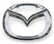 Купить Эмблема решетки Mazda CX-5 Хром 131х165 мм на направляющих (Завод) 88473 Эмблемы на иномарки - 1 фото из 5