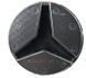 Купить Эмблема решетки Mercedes-Benz W205 черная глянцевая 185 мм (пластик) OEM A0008880060 94741 Эмблемы на иномарки - 3 фото из 5