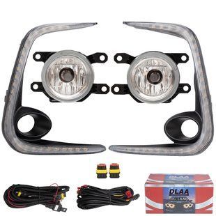Купити LED Протитуманні фари для Toyota Corolla 2017- H8 12V 35W DRL-6W/6W FOG+DRL+TURN з проводкою Комплект (TY-9377L-1 3в1) 86846 Протитуманні фари модельні Іномарка