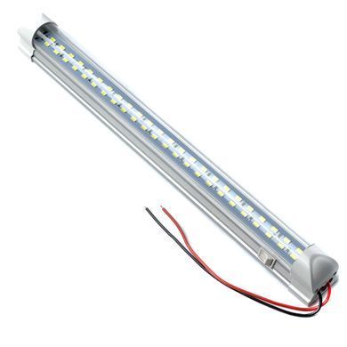 Купить Подсветка салона с выключателем 12V T8 33,5 см двойная Белый свет 1 шт (3099) 10045 Подсветки - Стопы внутрисалонные