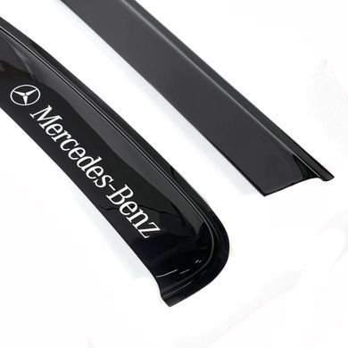 Купити Дефлектори вікон ветровики Mercedes Sprinter W906 / Crafter 2006-2015 Г образний Скотч 3M Voron Glass 54838 Дефлектори вікон Mercedes-Benz