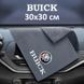 Купить Флисовое полотенце для авто с логотипом Buick 30х30 см 89206 Салфетки микрофибра губки для мытья - 1 фото из 5